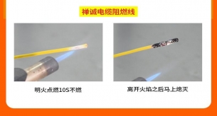 阻燃電纜是不是不會燃燒？